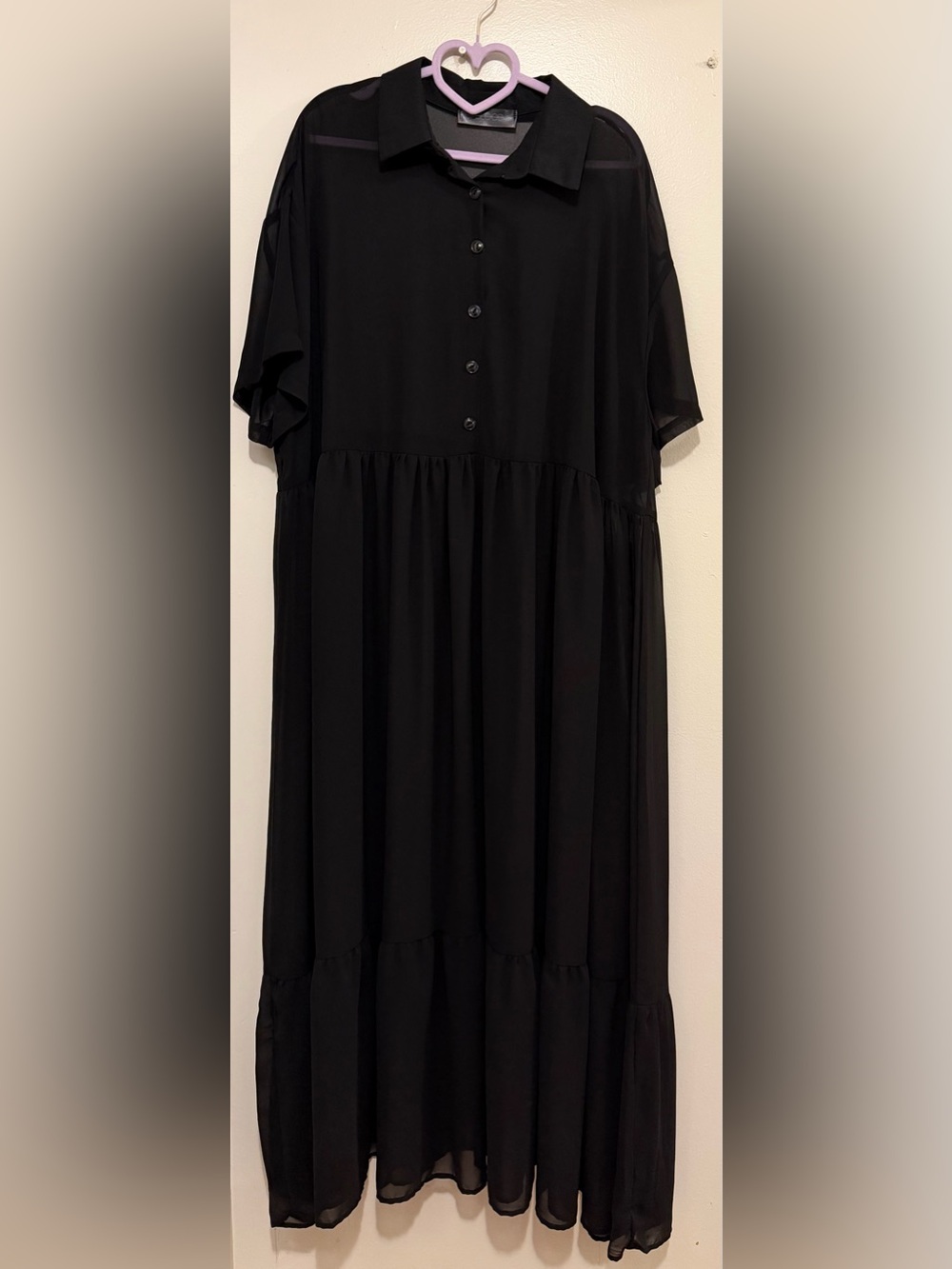 Foxblood Dakota Chiffon Dress
